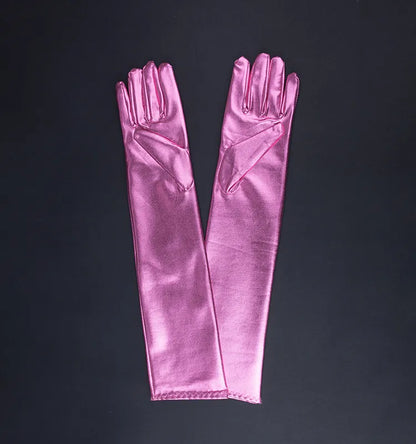 Women'S Modern Style Classic Style Solid Color Gloves