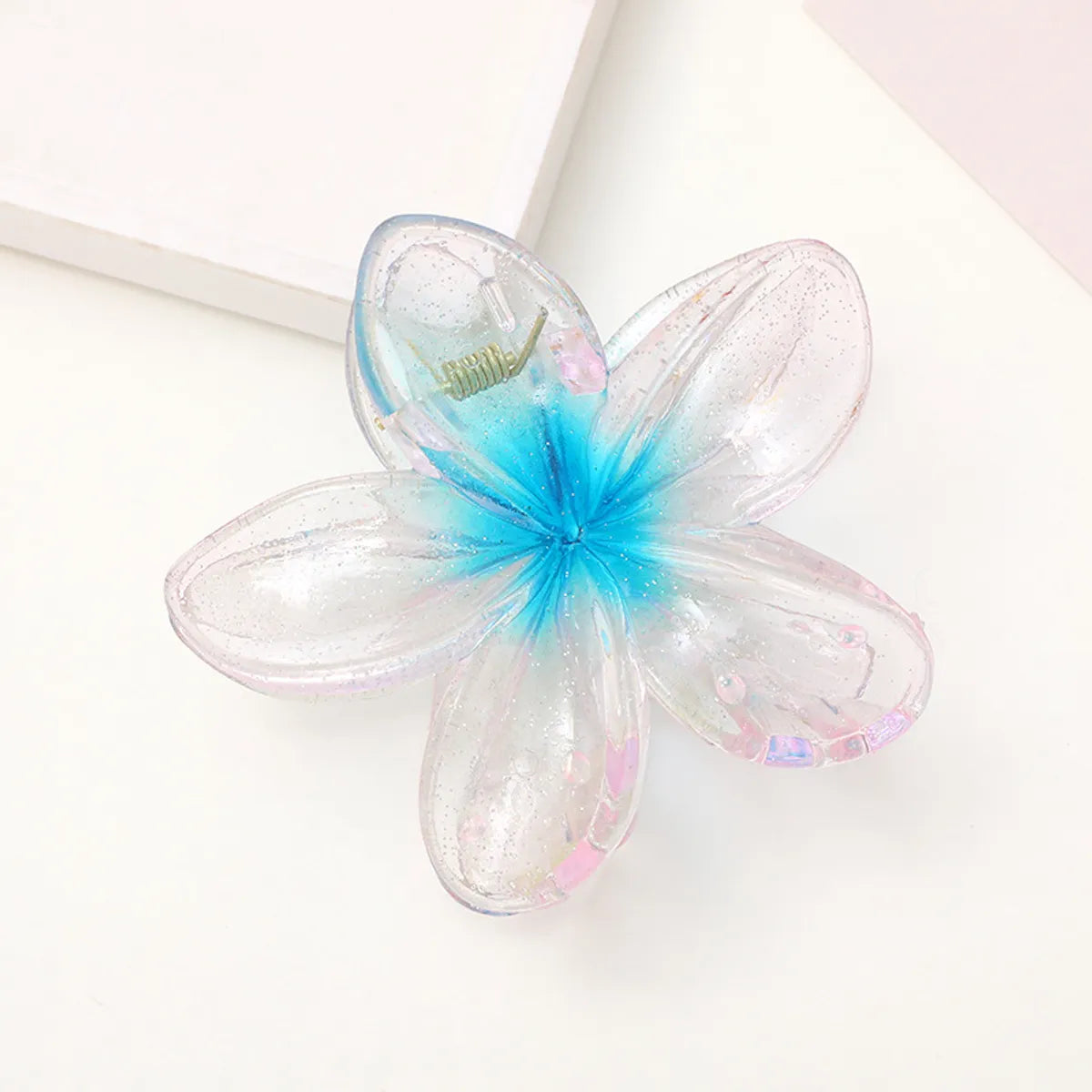 Women'S Modern Style Sweet Korean Style Flower Arylic Plastic Hair Claws