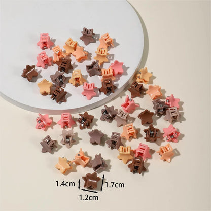 Women'S Modern Style Sweet Korean Style Rabbit Star Flower Plastic Iron Hair Clip