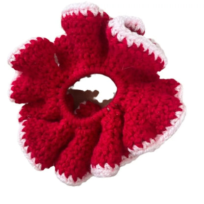 Women'S Pastoral Color Block Polyester Hair Tie