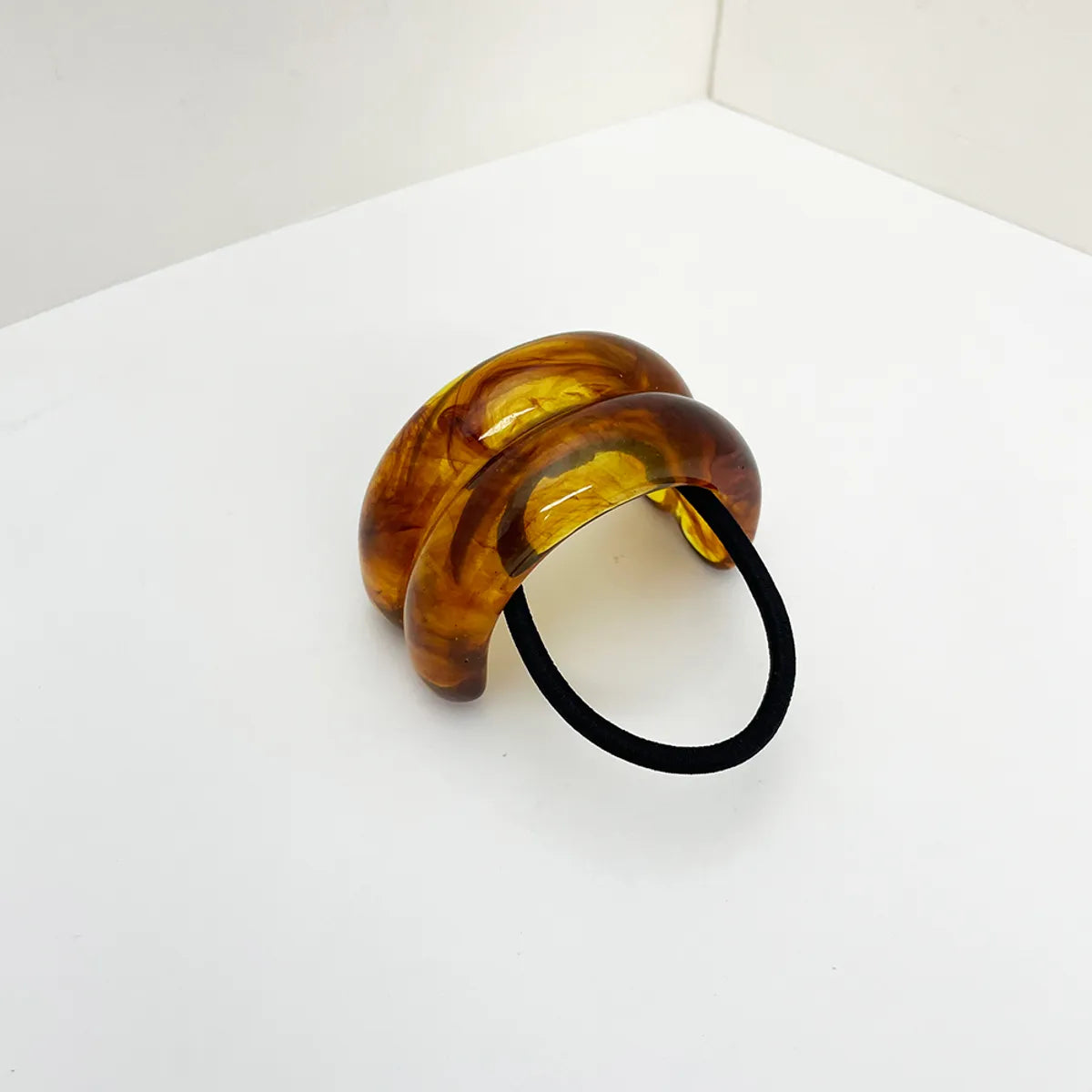 Women'S Preppy Style Sweet Streetwear U Shape Resin Hair Tie