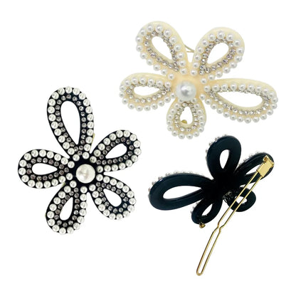 Women'S Princess Sweet Artistic Flower Acetic Acid Sheets Hair Clip