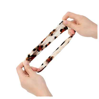 Women'S Retro Polka Dots Leopard Cloth Hair Tie