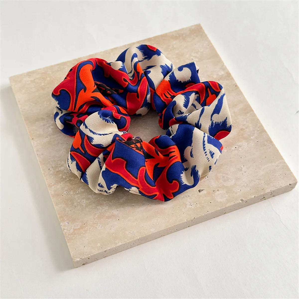 Women'S Retro Simple Style Geometric Cloth Hair Tie