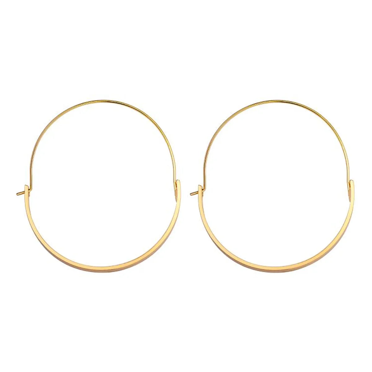 Women's Simple Half Circle Hoop Earrings Earrings Women