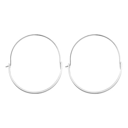 Women's Simple Half Circle Hoop Earrings Earrings Women