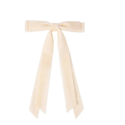 Women'S Simple Style Bow Knot Cloth Hair Clip