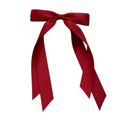 Women'S Simple Style Bow Knot Ribbon Hair Clip