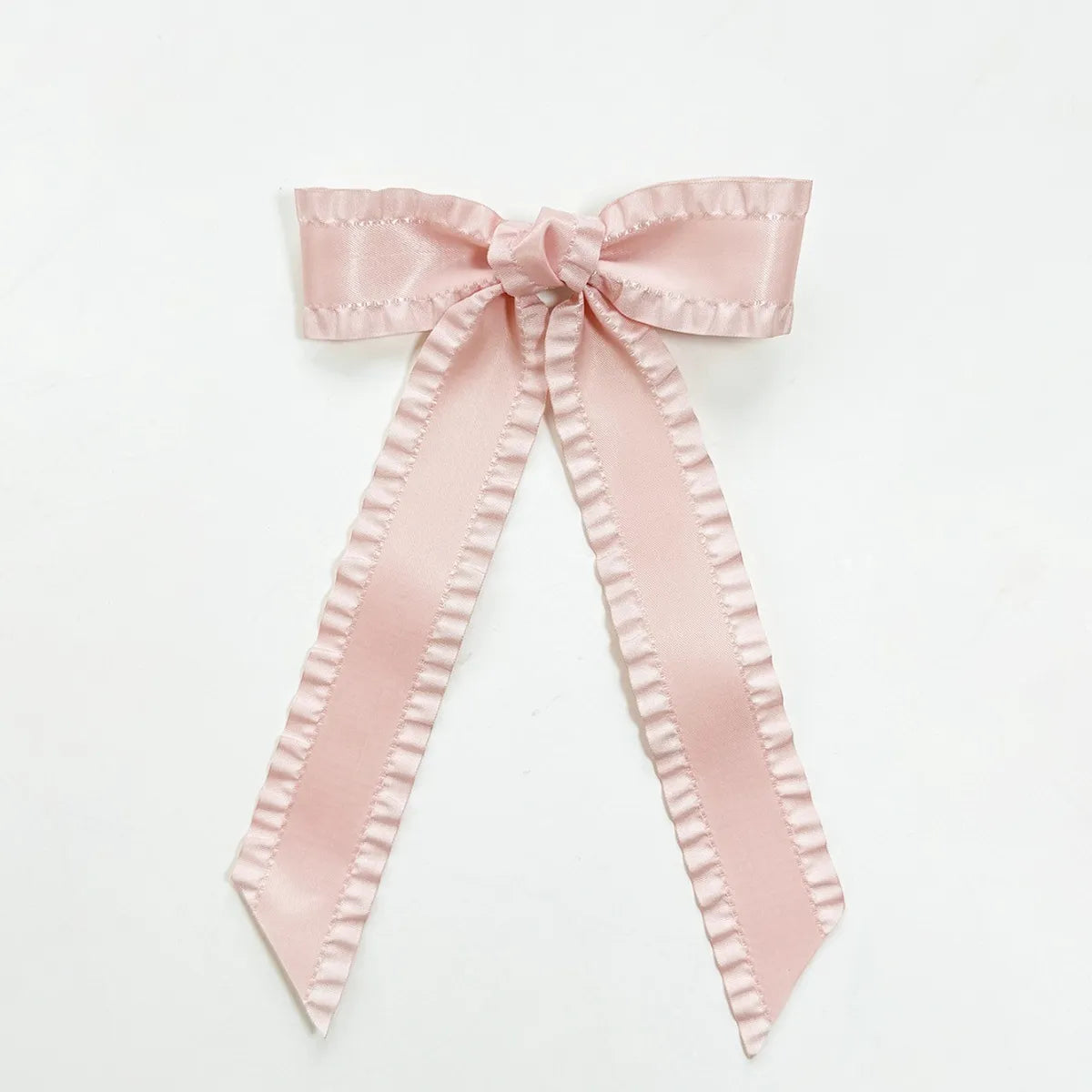 Women'S Simple Style Bow Knot Ribbon Hair Clip