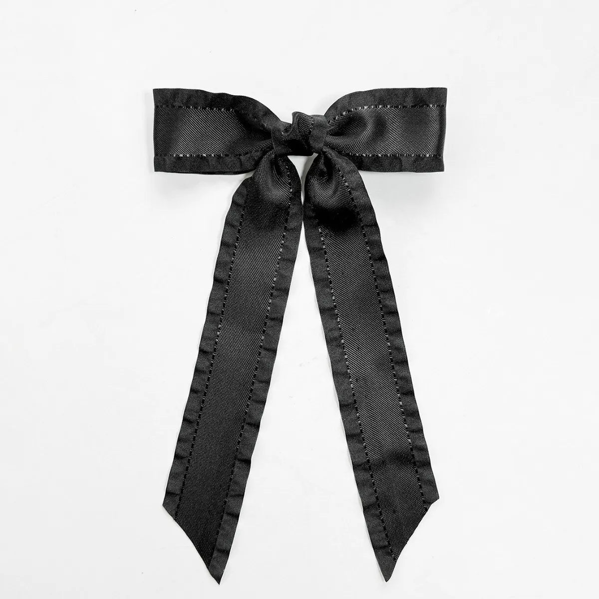 Women'S Simple Style Bow Knot Ribbon Hair Clip