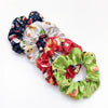 Women'S Simple Style Christmas Tree Santa Claus Cloth Hair Tie