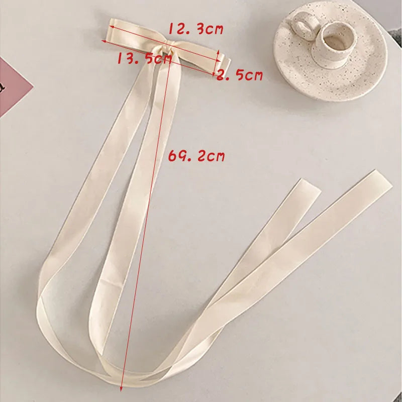 Women'S Simple Style Classic Style Bow Knot Alloy Cloth Hair Clip