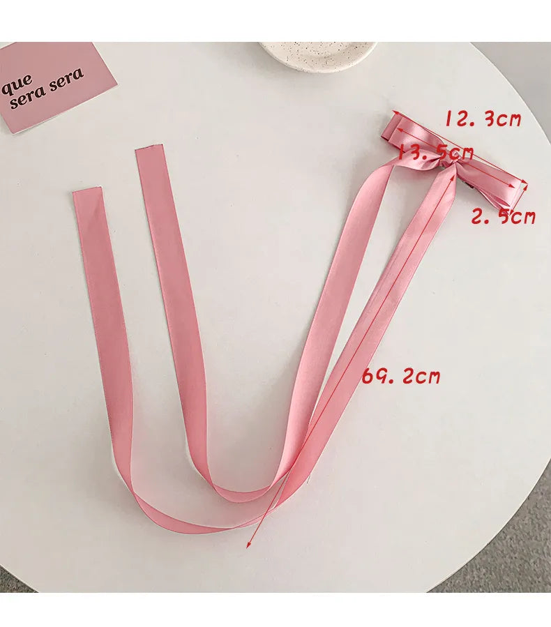 Women'S Simple Style Classic Style Bow Knot Alloy Cloth Hair Clip