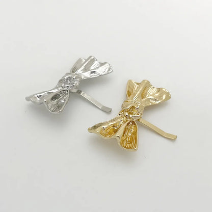 Women'S Simple Style Classic Style Bow Knot Alloy Plating Hair Clip