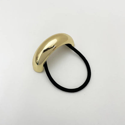 Women'S Simple Style Classic Style Color Block Alloy Plating Hair Tie