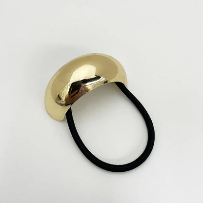 Women'S Simple Style Classic Style Color Block Alloy Plating Hair Tie