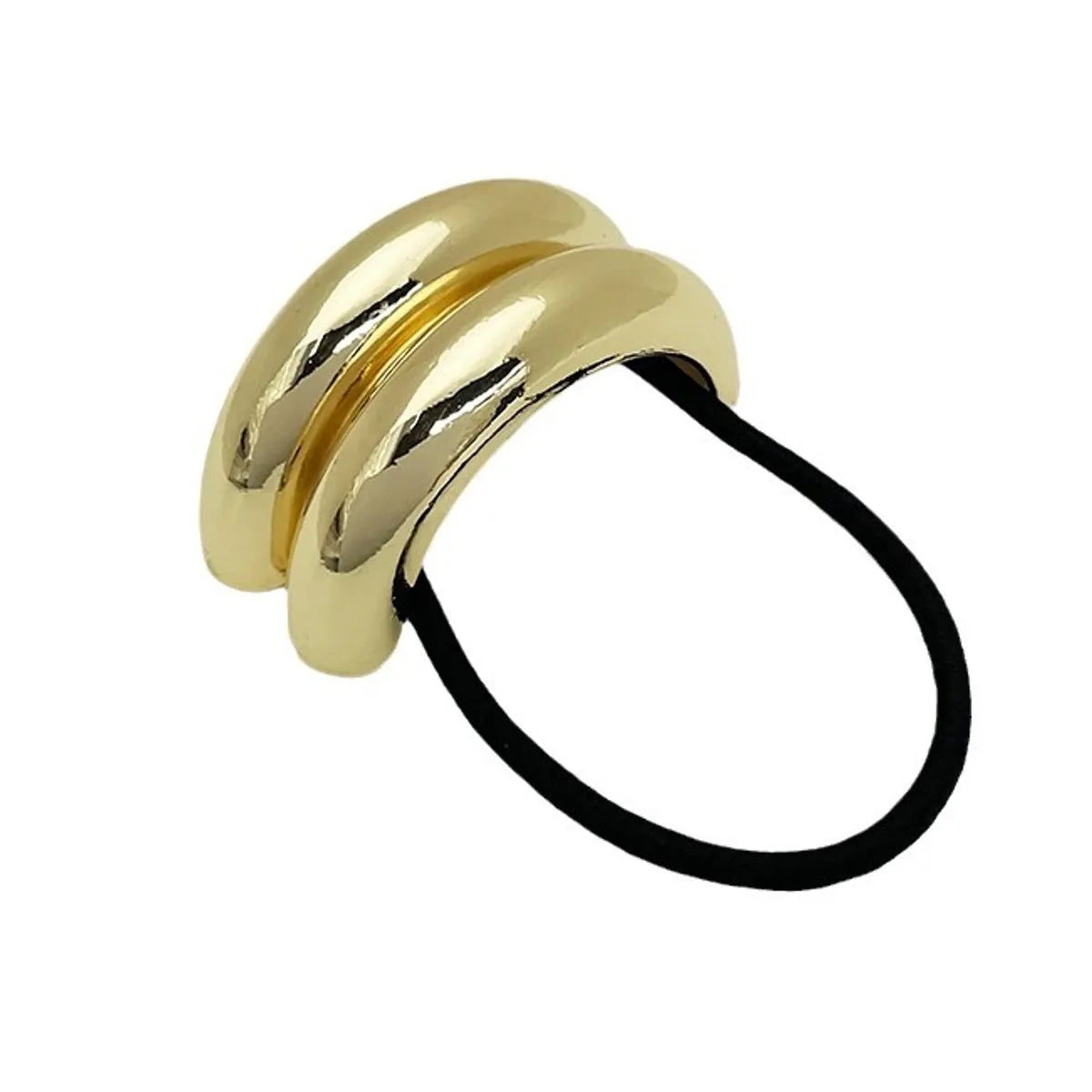 Women'S Simple Style Classic Style Color Block Alloy Plating Hair Tie