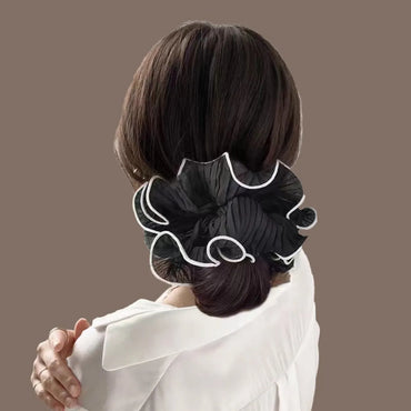 Women'S Simple Style Classic Style Color Block Cloth Handmade Hair Tie