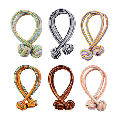 Women'S Simple Style Classic Style Color Block Elastic Band Handmade Hair Tie