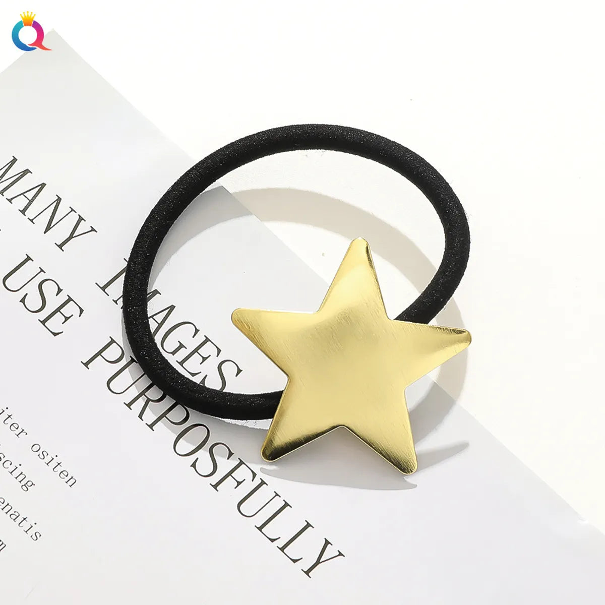 Women'S Simple Style Classic Style Commute Geometric Star Iron Hair Tie