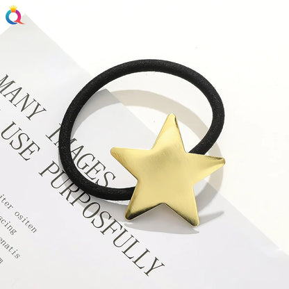 Women'S Simple Style Classic Style Commute Geometric Star Iron Hair Tie