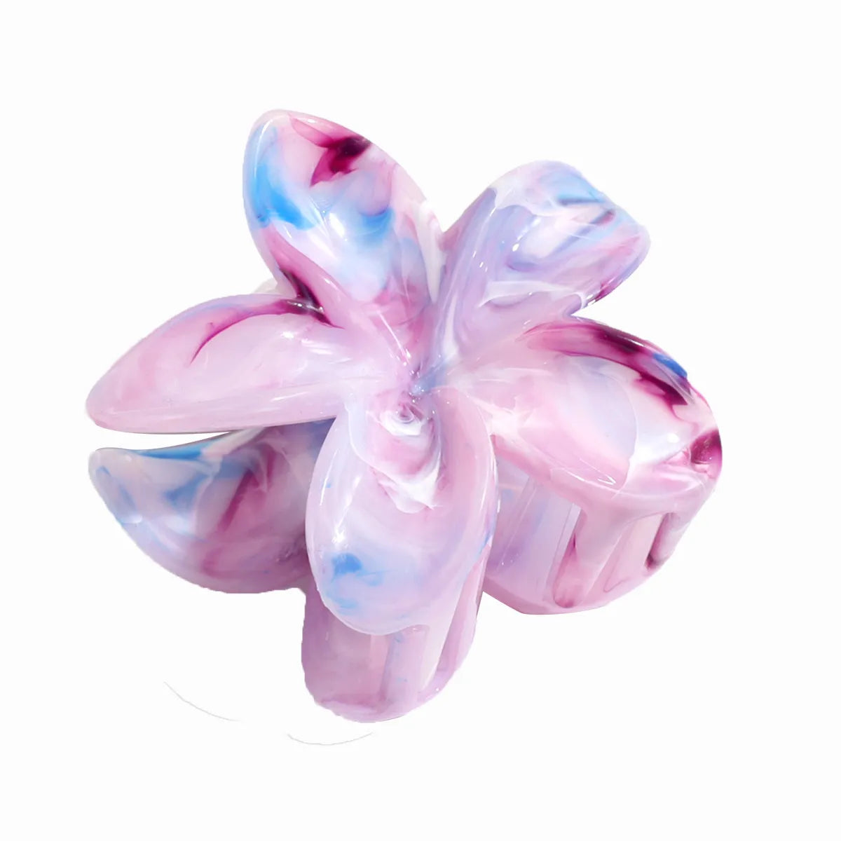 Women'S Simple Style Classic Style Flower Plastic Resin Hair Claws