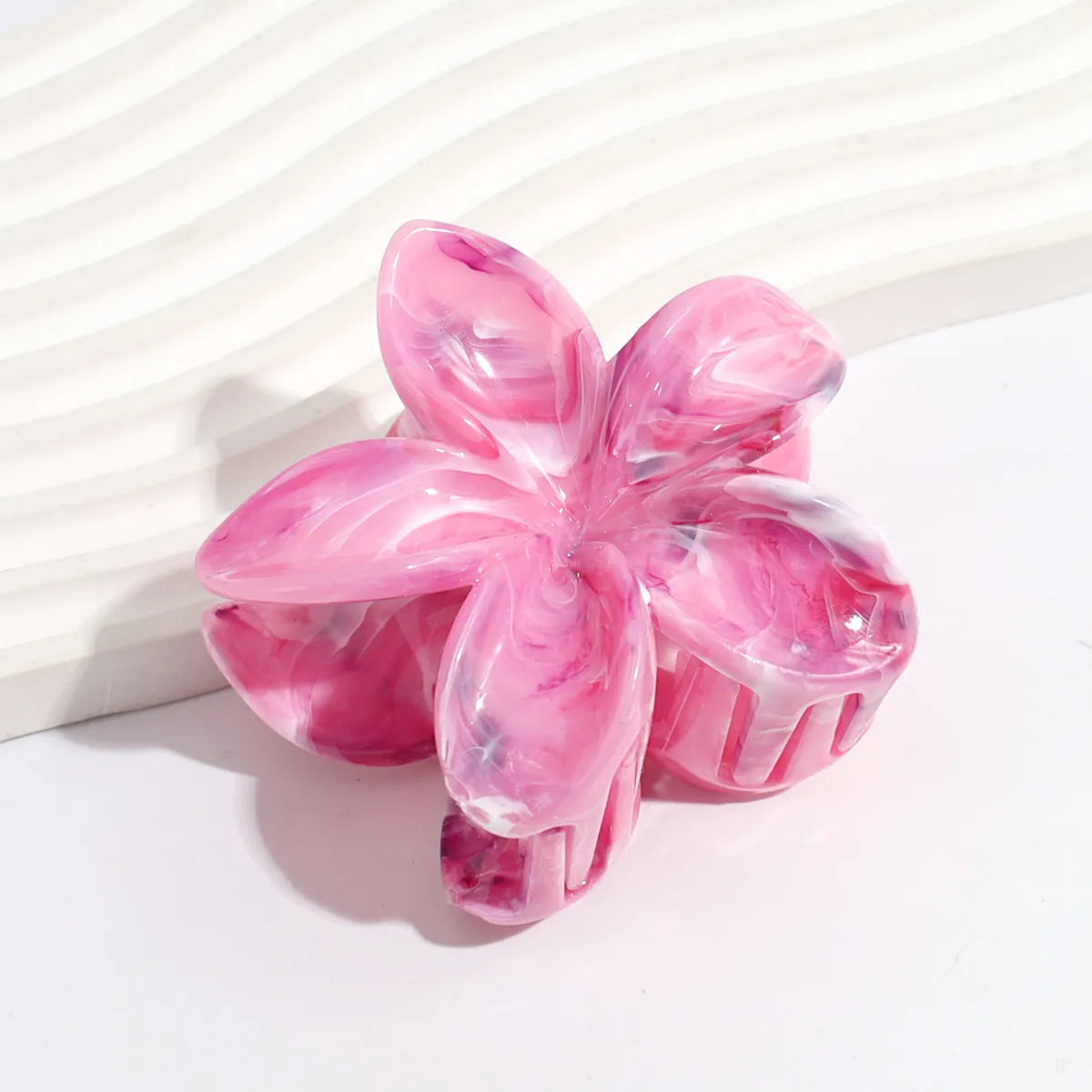 Women'S Simple Style Classic Style Flower Plastic Resin Hair Claws