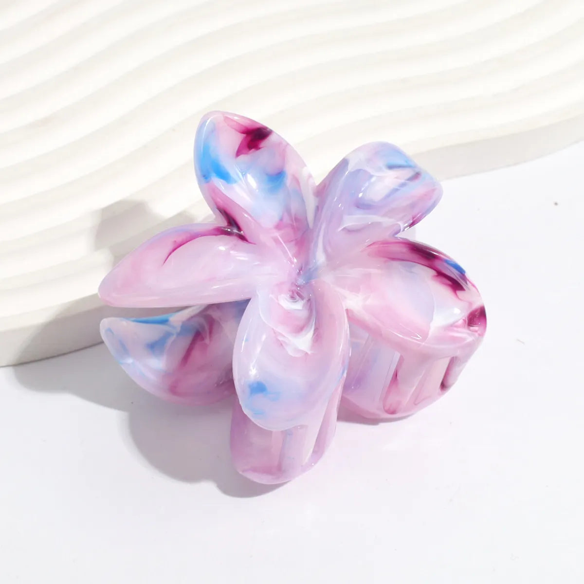 Women'S Simple Style Classic Style Flower Plastic Resin Hair Claws