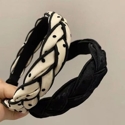 Women'S Simple Style Classic Style Solid Color Cloth Hair Band