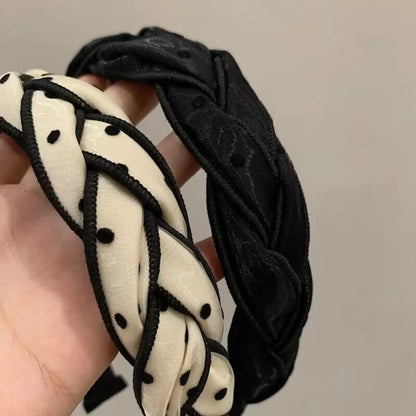 Women'S Simple Style Classic Style Solid Color Cloth Hair Band