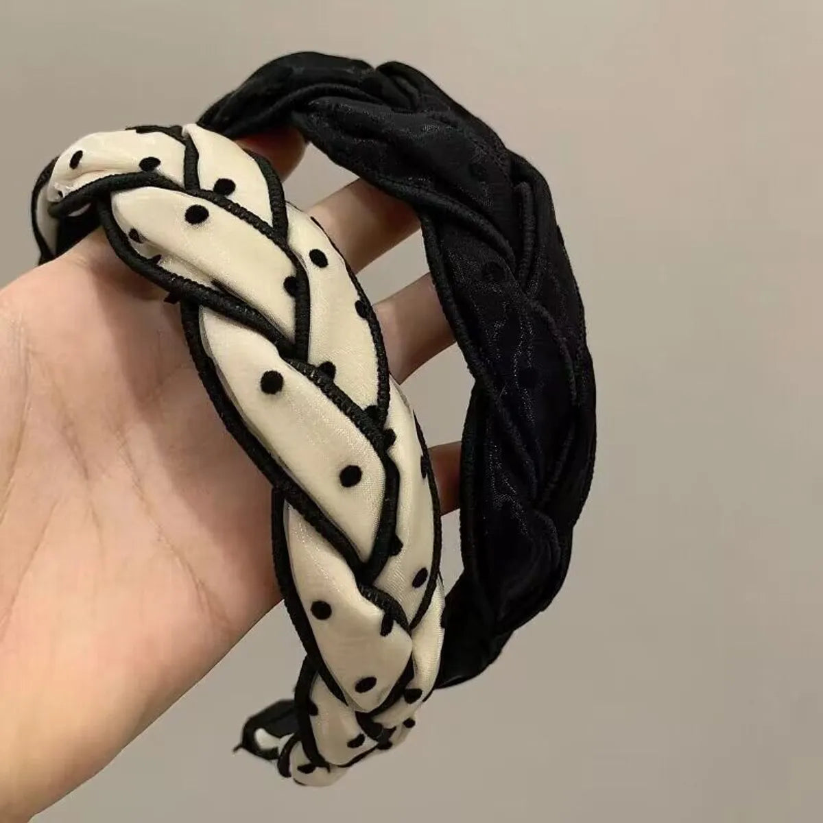 Women'S Simple Style Classic Style Solid Color Cloth Hair Band