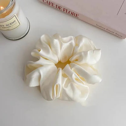 Women'S Simple Style Classic Style Solid Color Cloth Hair Tie