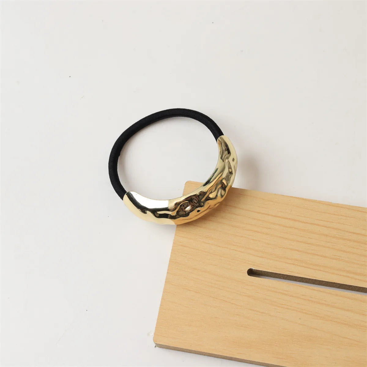 Women'S Simple Style Color Block Alloy Hair Tie