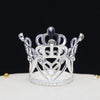 Women'S Simple Style Crown Alloy Inlay Rhinestones Crown