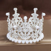 Women'S Simple Style Crown Alloy Inlay Rhinestones Crown