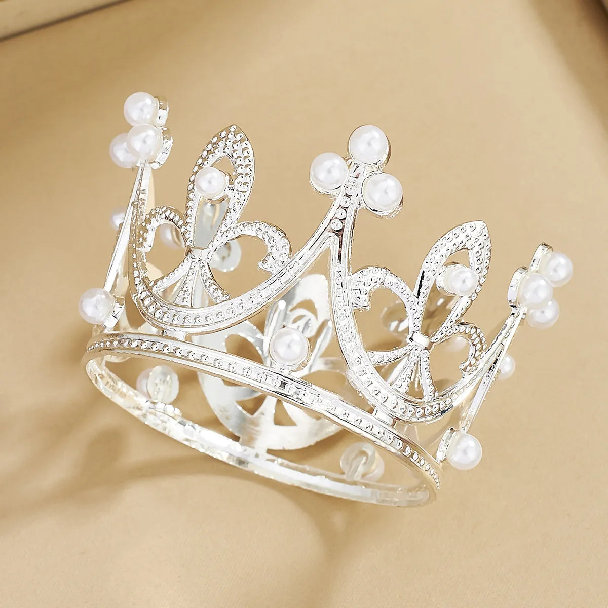 Women'S Simple Style Crown Alloy Inlay Rhinestones Crown