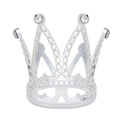 Women'S Simple Style Crown Alloy Inlay Rhinestones Crown