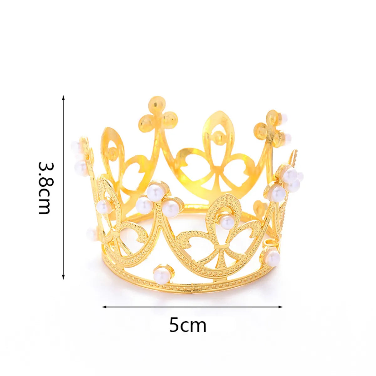 Women'S Simple Style Crown Alloy Inlay Rhinestones Crown