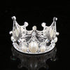 Women'S Simple Style Crown Alloy Inlay Rhinestones Crown