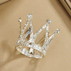 Women'S Simple Style Crown Alloy Inlay Rhinestones Crown