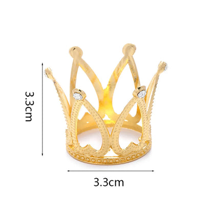 Women'S Simple Style Crown Alloy Inlay Rhinestones Crown