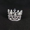 Women'S Simple Style Crown Alloy Inlay Rhinestones Pearl Crown