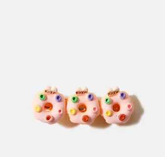 Women'S Simple Style Donuts Mixed Materials Hair Clip