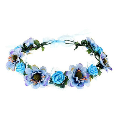 Women'S Simple Style Flower Cloth Wreath