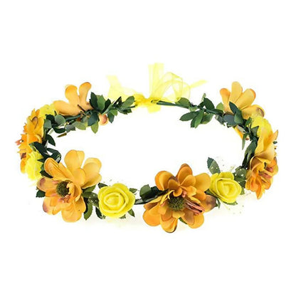 Women'S Simple Style Flower Cloth Wreath