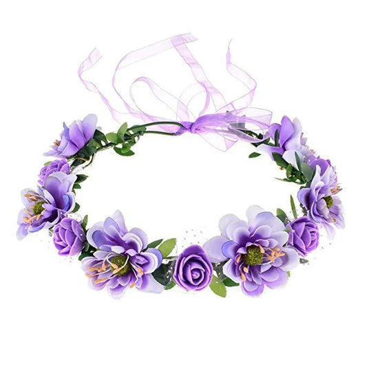 Women'S Simple Style Flower Cloth Wreath