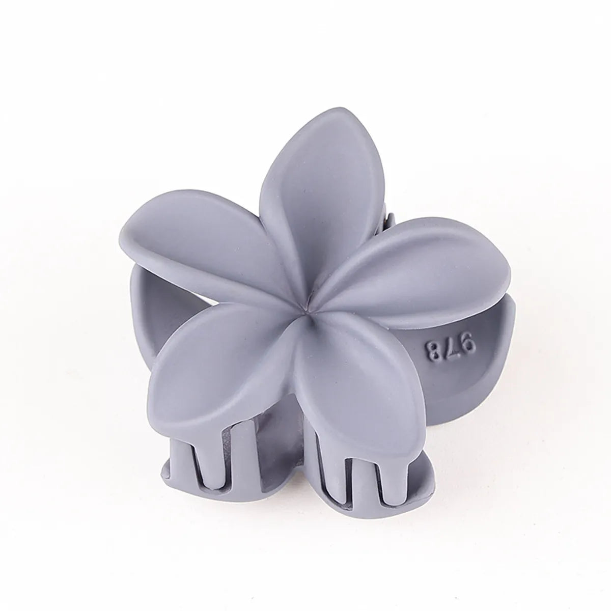 Women'S Simple Style Flower Plastic Resin Hair Claws