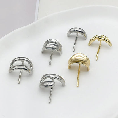 Women'S Simple Style Geometric Alloy Plating Hair Clip