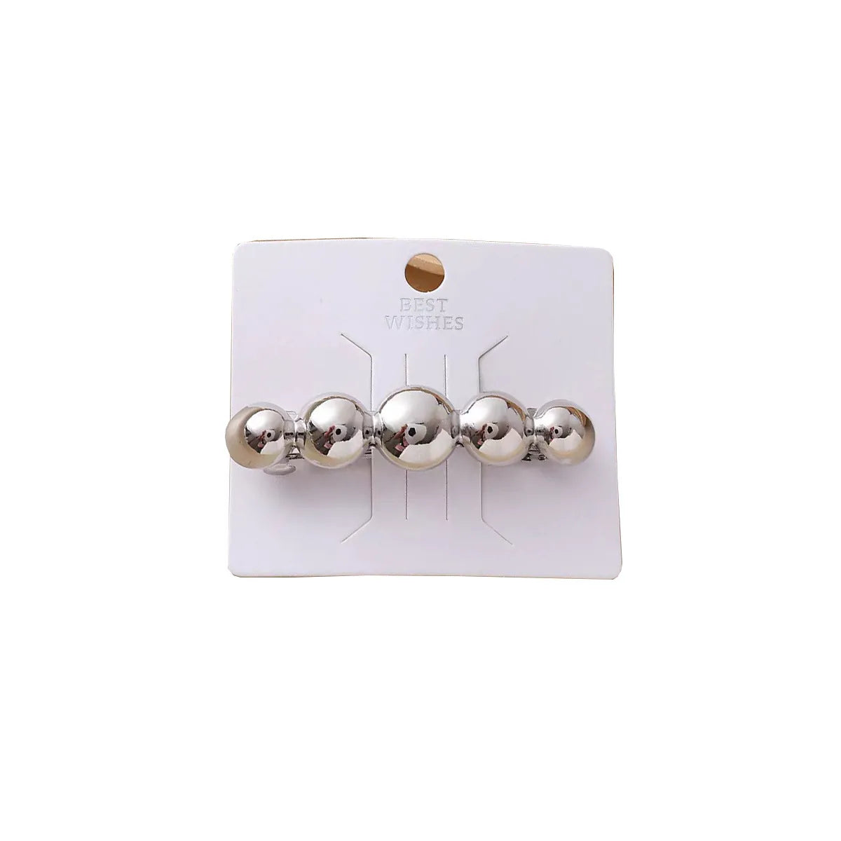 Women'S Simple Style Geometric Alloy Plating Hair Clip