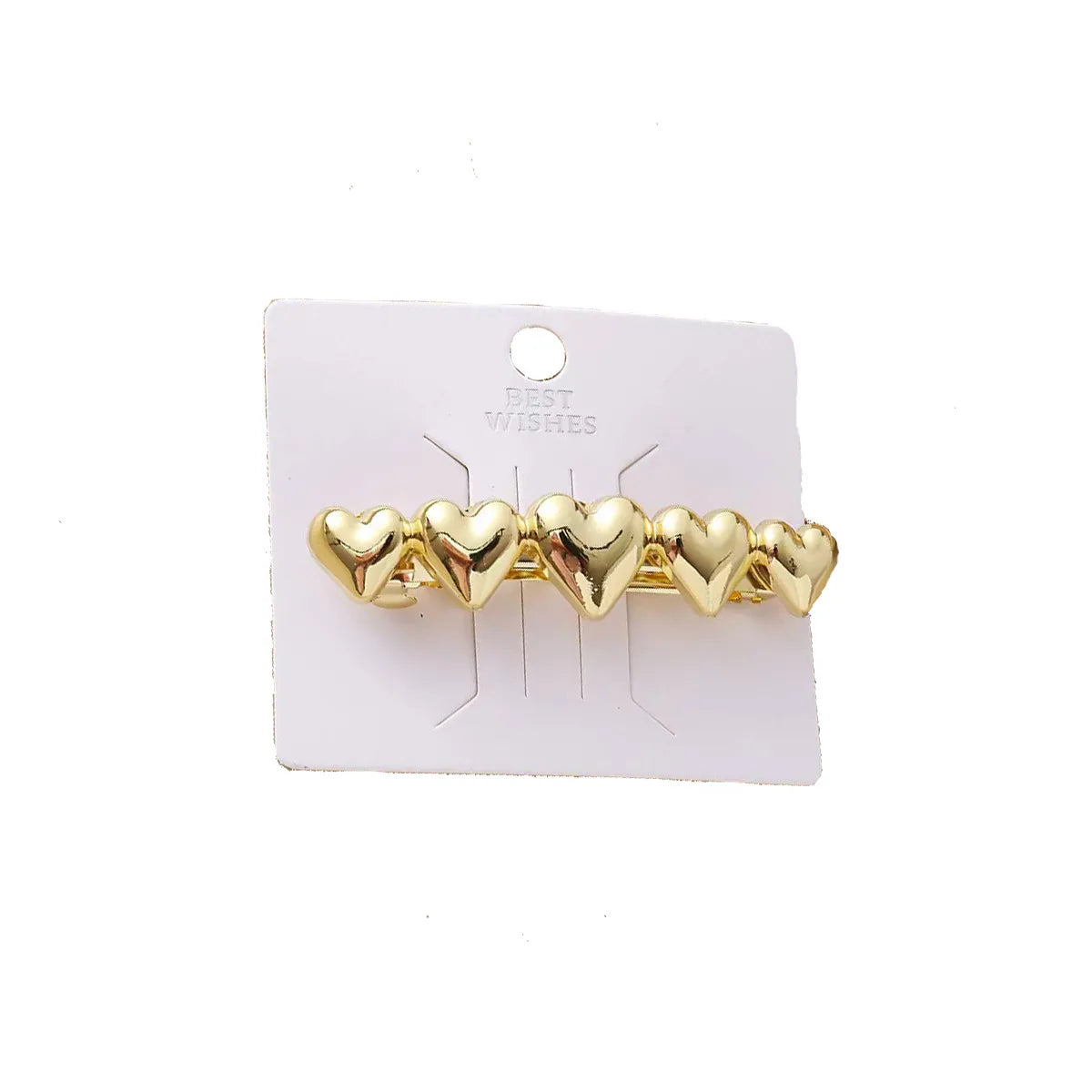 Women'S Simple Style Geometric Alloy Plating Hair Clip